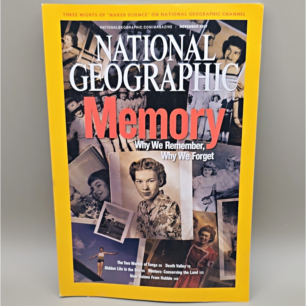 National Geographic Nov 2007 "Memory" Illustrated